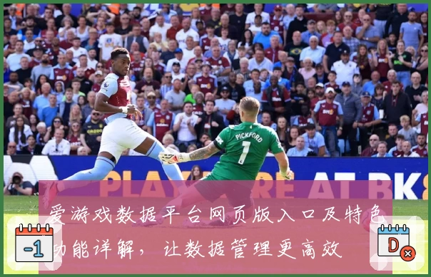 爱游戏数据平台网页版入口及特色功能详解，让数据管理更高效